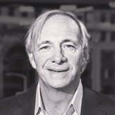 Black and white portrait of Ray Dalio: Narrator and Creator of Life Principles